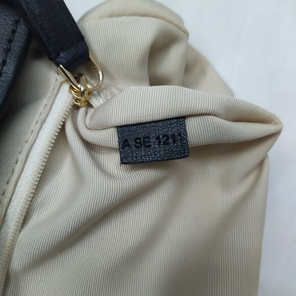 Marc Jacobs Mini Rider Colorblock Brown Leather Saddle Crossbody Bag - Picture 12 of 16